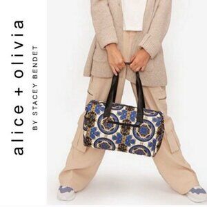 Alice + Olivia Regal Romance Duffel Bag With Shoulder Strap NEW WITH TAGS